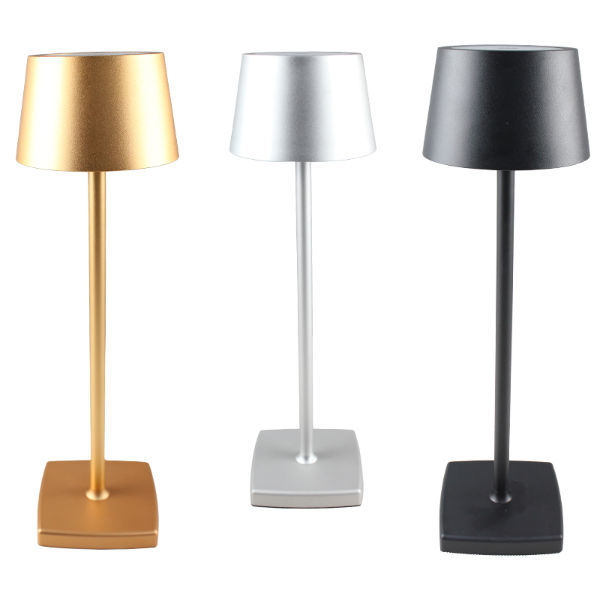 Cordless Metal Decorative LED Dining Table Lamp
